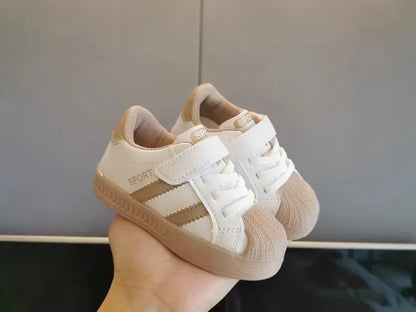 Children's Sneakers Kids Fashion Design Non-slip Casual Shoes Boys Girls Hook Breathable Sneakers Toddler Outdoor Shoes