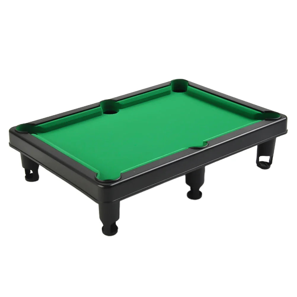 Pool Table Playset Top Game Table Cue Ball Tripod For Kids Adults Portable Interactive Stress Relief Family Fun Entertainment