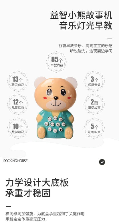 children rocking horse rocking horse dual-use baby  chair baby toy children horse ride on toys