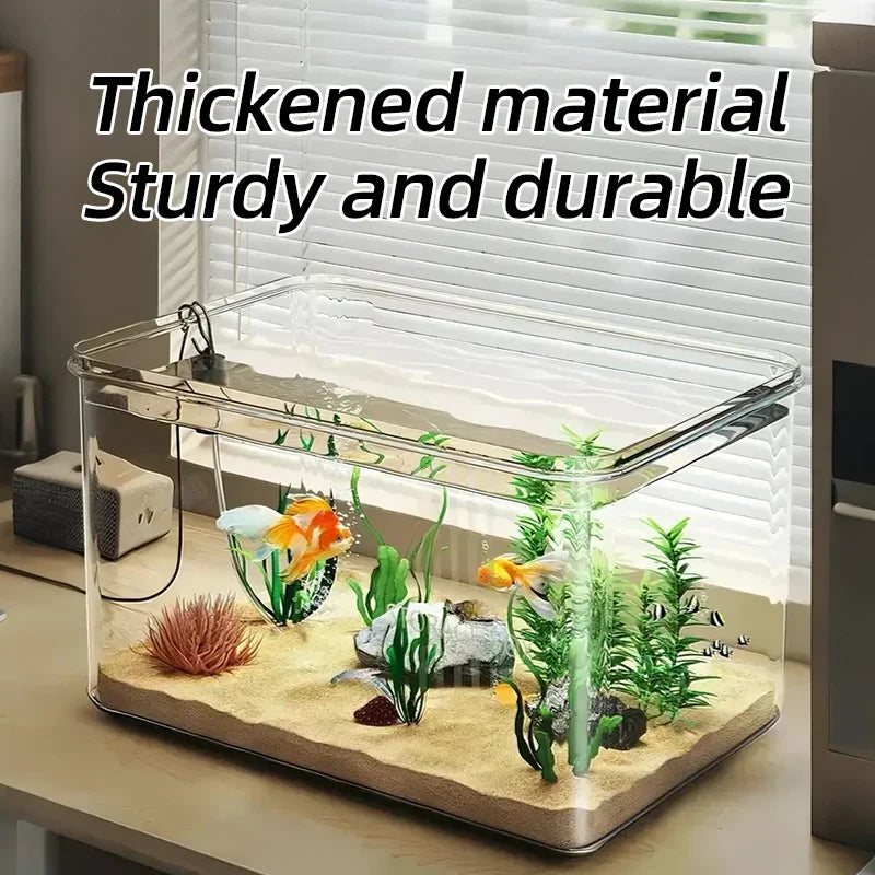 Desktop Fish Tank Bangladesh Transparent Aquarium - Small China Town