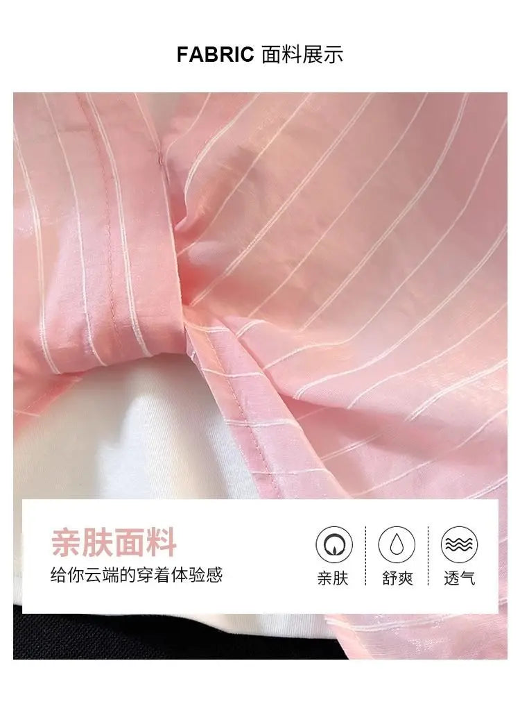 Girls' Western style loose fitting shirt new children's off shoulder top T-shirt fake two-piece top