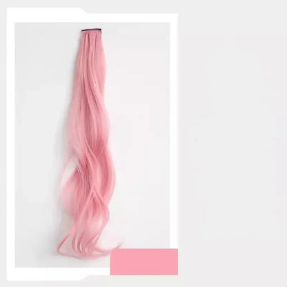 Sweet Kids Girl Wigs Hair Clip Cute Cool Candy Color Braid Wigs Hair Pin Hanging Ears Hair Dyeing Wig Headwear