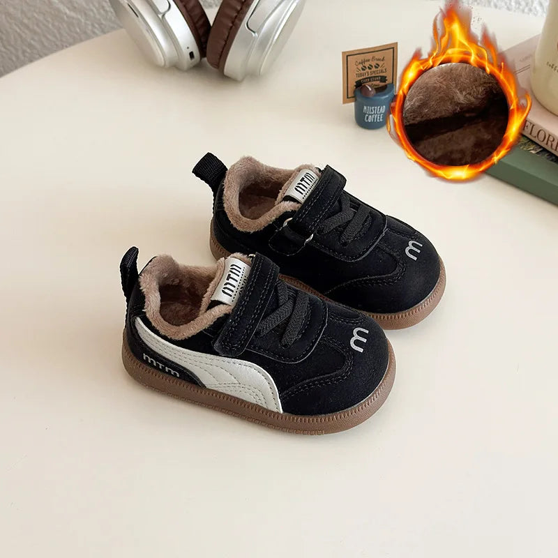 Comfortable Breathable Soft Bottom Children's Shoes for 1-4 Years Old Boys And Girls Autumn New Style Sports Trend Flat Shoes