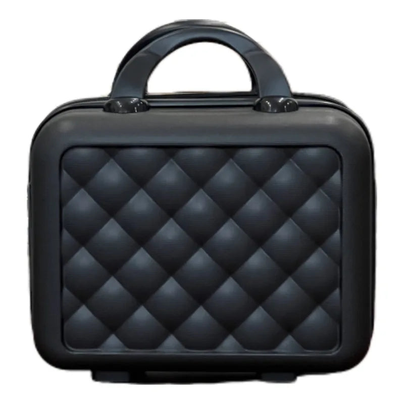 14 inch Lightweight Carrying Case Travel Cosmetic Case Portable Small Makeup Hand Bag