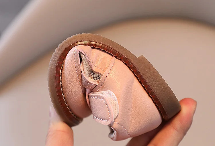 2025 Kids Shoes Baby Girl Walking Shoes with Breathable and Non Slip Mesh Bow Princess Shoes with Non Slip Soft Soles
