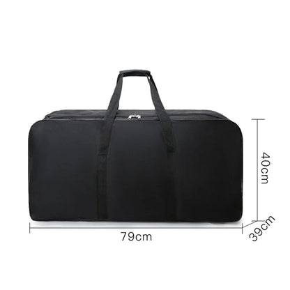 Expandable Trolley Suitcase Luggages Storage Bag with Wheels Large Capacity Carry On Luggage Carrier Handbag Foldable Wheel Bags