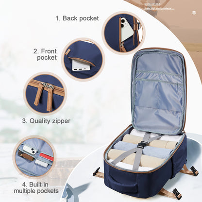 Men Women Hand Luggage Leisure Laptop Backpack mochila para viaje cabina, Airplane Cabin Bag zaino wizzair 40x30x20, Schoolbag