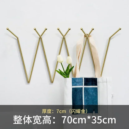 Bedroom Coat Rack House Entrance Hall Standing Clothes Hanger Design Hook Hat Nordic Coat Racks Stores Perchero Home Furniture