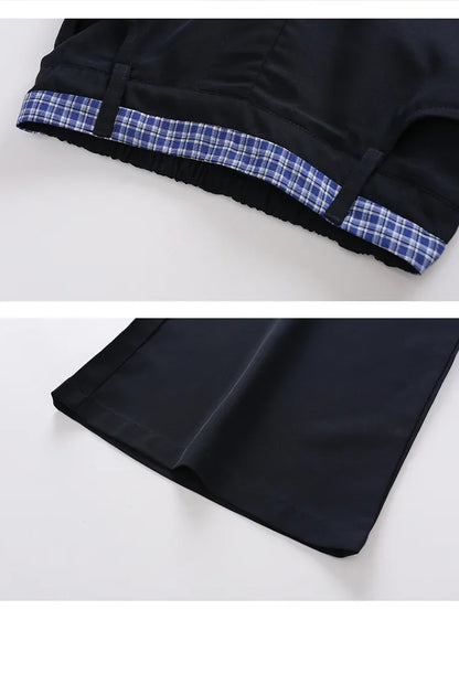 Children Girls Clothing Set Spring Autumn Plaid Long Sleeve Patchwork Shirts + Pants 2pcs School Kids Suit for Teen Girl Clothes