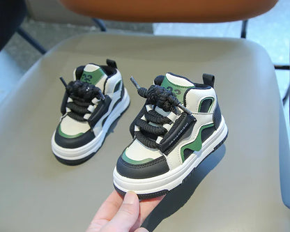 Children's Causal Shoes Fashion Non-slip Kids School Tennis Shoes Spring Autumn Versatile Boys Girls Running Sports Shoes Soft