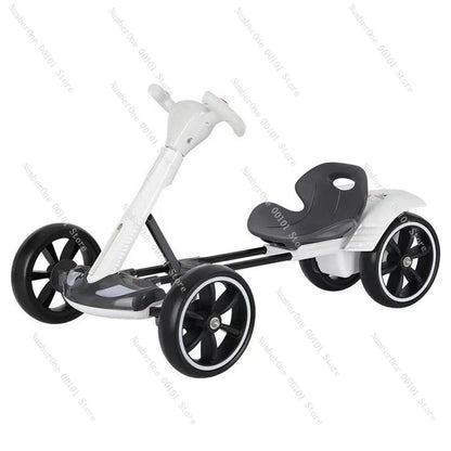 Children's electric go karts do not require installation and can ride in electric cars, rechargeable