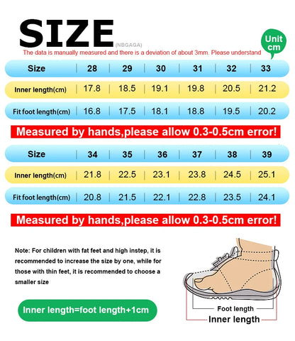 Children Boys Shoes School Sports Fashion Leather For Kids Tennis Casual Sneakers Children's Boy Running 7-12 Years Walking Shoe