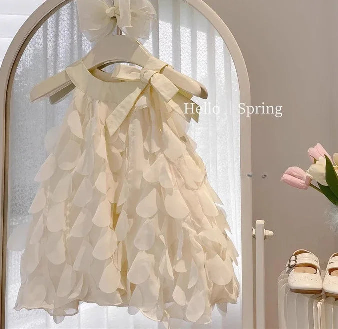 Summer DressGirlsDress Summer Fashionable Childrens Princess Dress Baby Fashionable and Cute Style Dress Girl Clothes