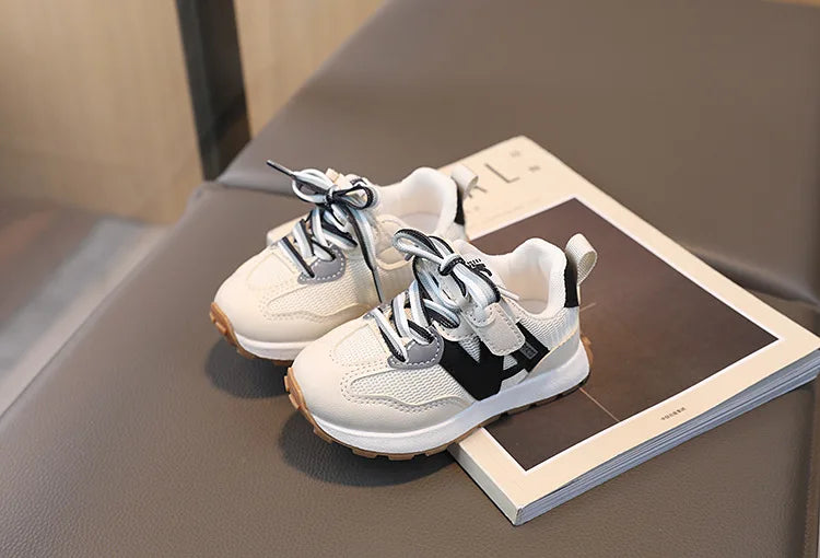 Spring Autumn Kids Sneakers Boys Girls Sport Shoes Fashion Mesh Breathable Kids Casual Shoes Toddler Boys Girls Running Sneakers