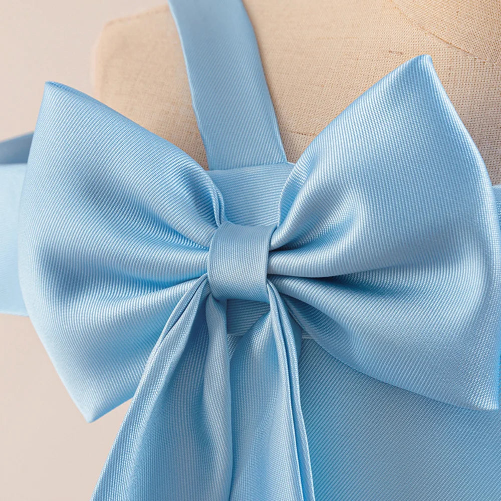 Fashion Bridesmaids Party Girls Dresses Elegant Flower Wedding Princess Dress for Girl Birthday Evening Prom Christmas Costumes