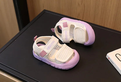 Baby Sandals Summer Infant Toddler Walking Shoe Mesh Breathable Kids Beach Shoes for Boys Girls Non-slip Causal Children Sandals