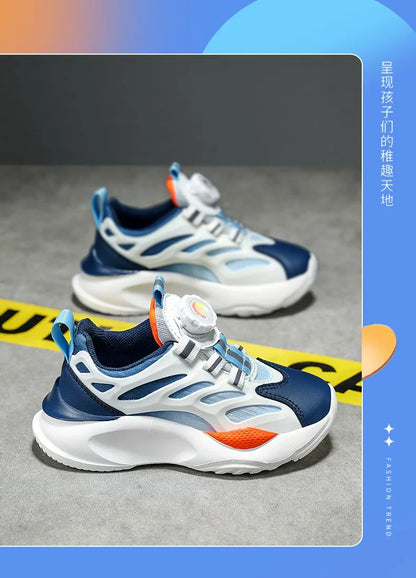 Casual Kid's Sneakers Thick Sole Running Sports Shoes for Children Fashion Student Shoe Boys Girls Tennis Trainers Size 28-39