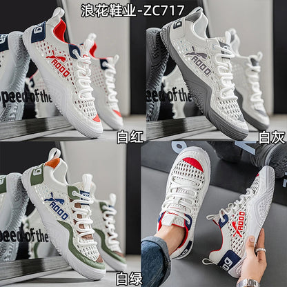 Shoes For Men Mesh Sneakers Summer Casual Breathable Sports Outdoor Hiking Tennis Running Designer Luxury Platform Loafers