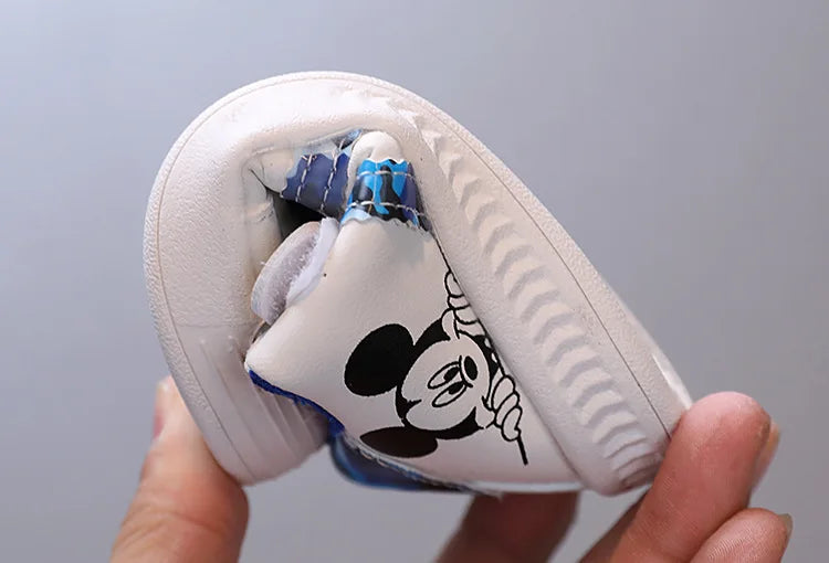 Spring And Autumn New Baby Walking Shoes Soft Soled Board Shoes Children's Sports Shoes Single Shoes Casual White Shoes