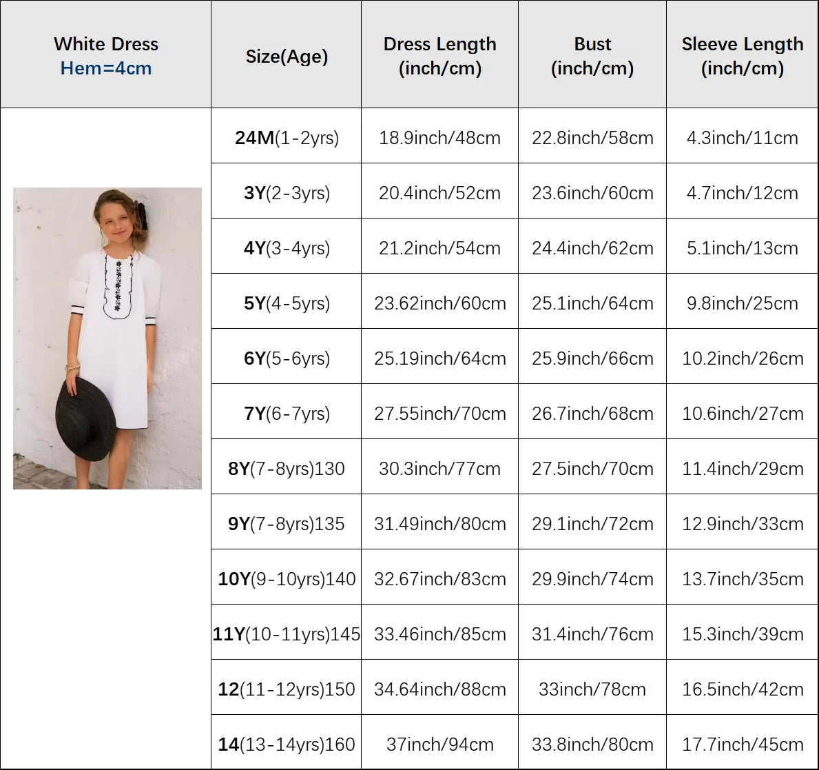 Baby Girl Party Dress Boutique White Clothes Embroidery Cotton Fabric Spring Summer Holiday Kids Girls Dresses For Children 2-14