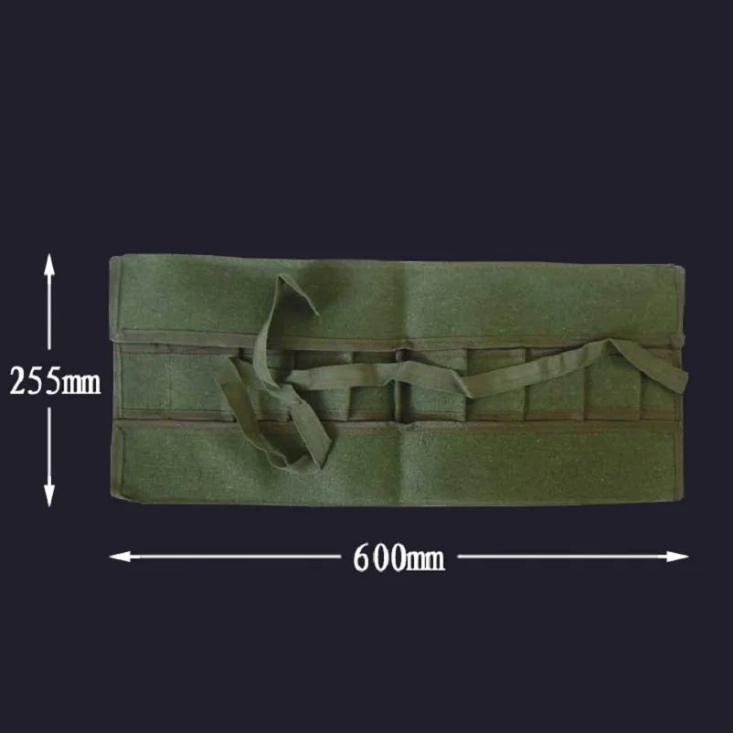 Garden Bonsai Tools Storage Bag Flowerpot Tweezers Scraper Rake Spade Collect Carrying Bag (Available)