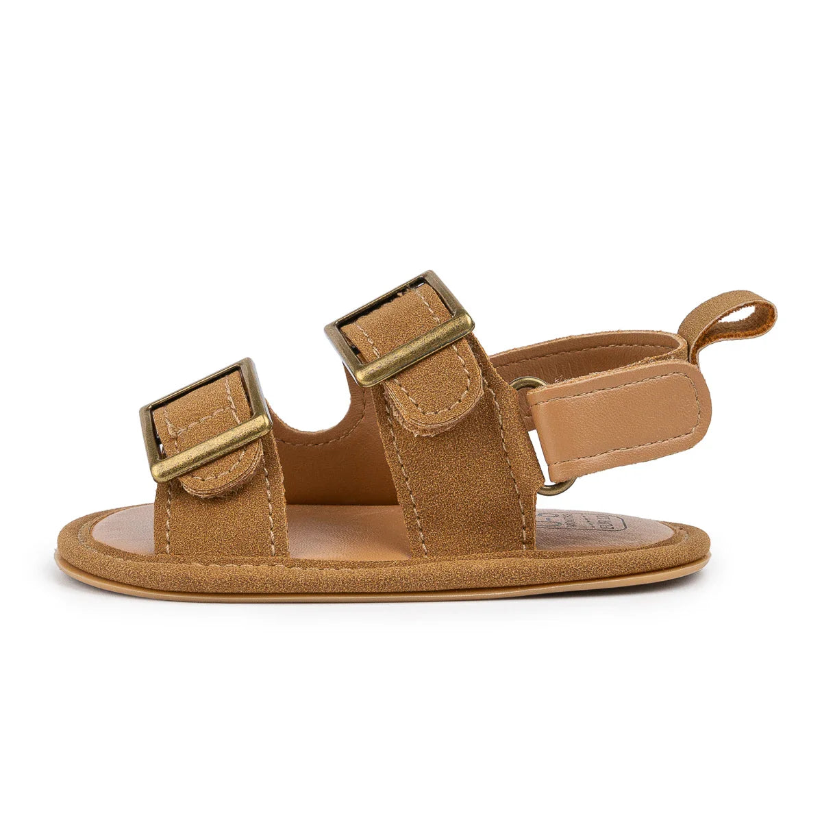 Casual Style Buckle Decoration Beach Baby Sandals Anti-slip Comfortable Soft-soled Baby First Walkers