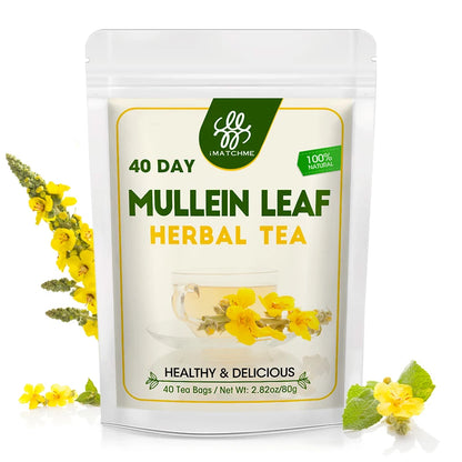 Mullein Leaf Extract Supplement- Herbal Respiratory Supplement - for Lung Cleanse,Support Better Respiratory & Immune Function