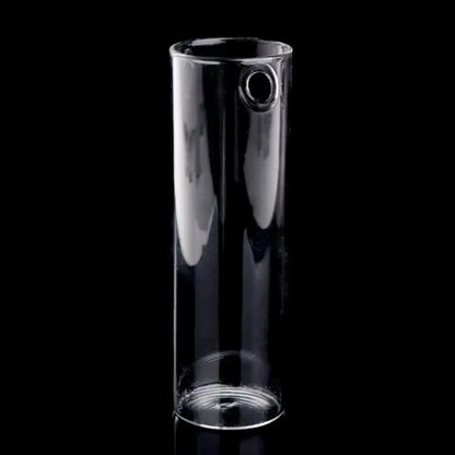 Glass Wall Vase Hanging Hydroponic Planter Wall-Mounted Flower Vases for Home Office Decor with Traceless Hook