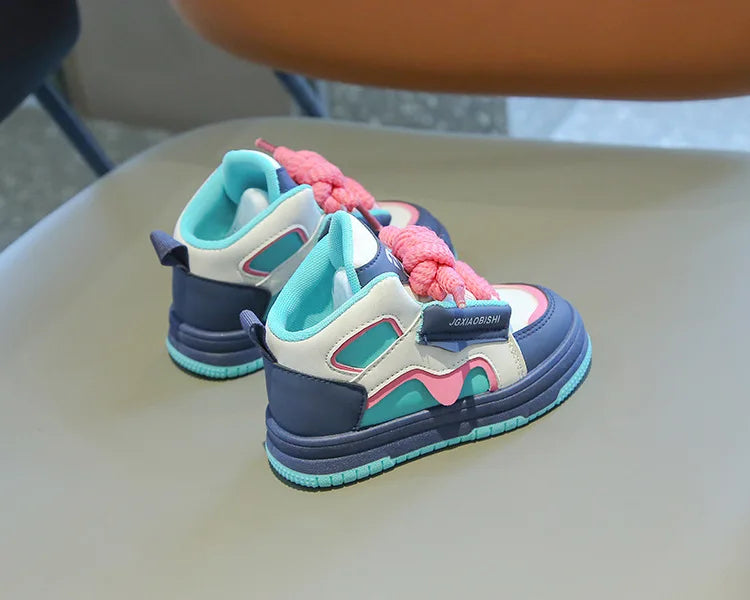 Children's Causal Shoes Fashion Non-slip Kids School Tennis Shoes Spring Autumn Versatile Boys Girls Running Sports Shoes Soft