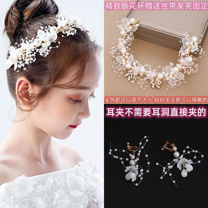 Vintage Pearl Hair Clip for Qipao, Retro Shanghai Style Barrettes, Elegant Hairpin