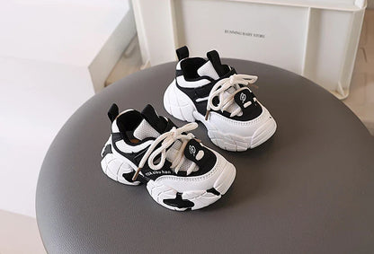 New Boy Fashion Sneaker Spring Mesh Breathable Platform Running Shoes Tennis Shoe High Quality Non Slip Sport Shoes Girls I01125