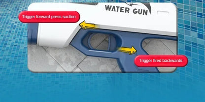 Summer Outdoor ToyChildren Automatic Water Absorption Electric Water Gun Toys Hand Self-integration High-pressure Watergun