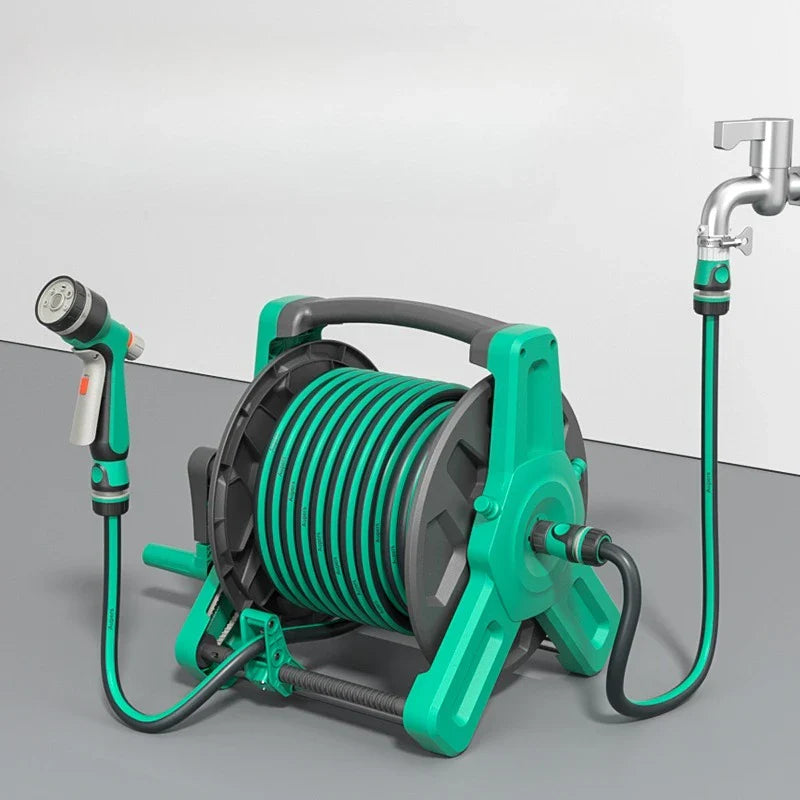 Wall Mounted Portable Water Gun Pressure Resistant Antifreeze Flower Sprayer Car Wash Durable Water Pipe Coiler
