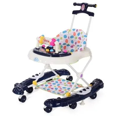 Baby Walker for Toddlers: Anti-Bowleg, Anti-Rollover, Multi-Functional – Pushable & Seatable, Suitable for Boys & Girls