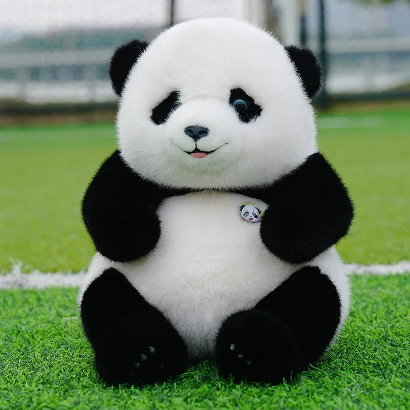 Adorable Base Simulation Lifelike Giant Panda FuBao Plush Toys Kawaii Stuffed Animals Soft Bears Baby Appease Doll Gifts