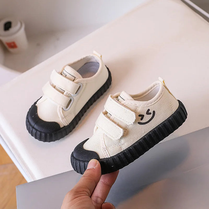 Children's Casual Shoes Boys Girls Baby Sneakers Breathable Soft Non-slip Comfortable Boys Girls Toddler Canvas Shoes Kids Shoes