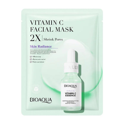 BIOAQUA Centella Collagen Face Mask Moisturizing Refreshing Sheet Masks Hyaluronic Acid Facial Mask Skin Care Products