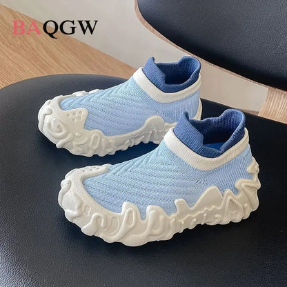 Designer Children's Sports Shoes Non-slip New Tennis Shoes for Girls Fashion Boys Versatile Kids Causal School Running Sneakers