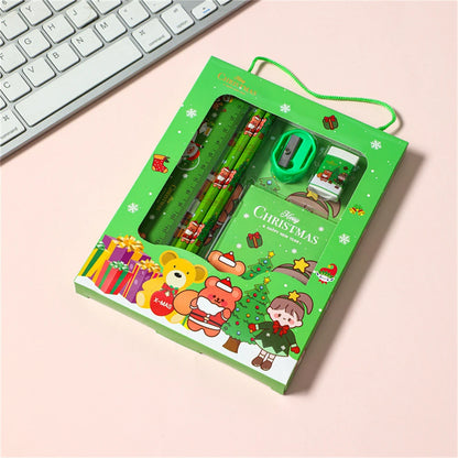 Cute Kapibala Stationery Set Birthday Present Children Student Back To School Gift Study  Supplies Kawaii Kids Prize Gift