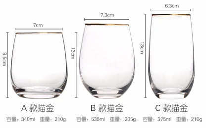 Whiskey Glass Clear Whiskey Bar Cocktail Glasses Drinking Glasses Scotch Liquor Barware Beer Milk Shake Juice Latte Cup