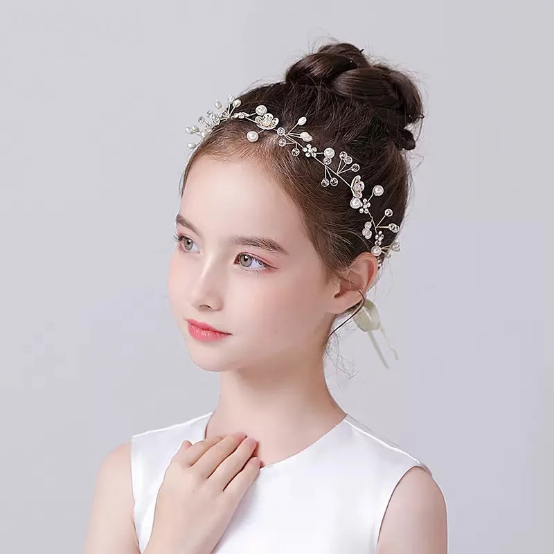 Vintage Pearl Hair Clip for Qipao, Retro Shanghai Style Barrettes, Elegant Hairpin