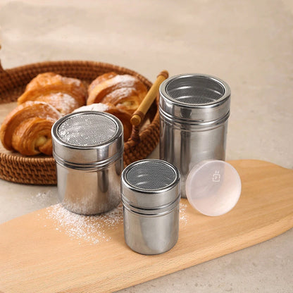 Cappuccino Mold Stainless Steel Coffee Shaker Fancy Coffee Printing Model Coffee Sifter Tool Chocolate Cocoa Coffee Accessories
