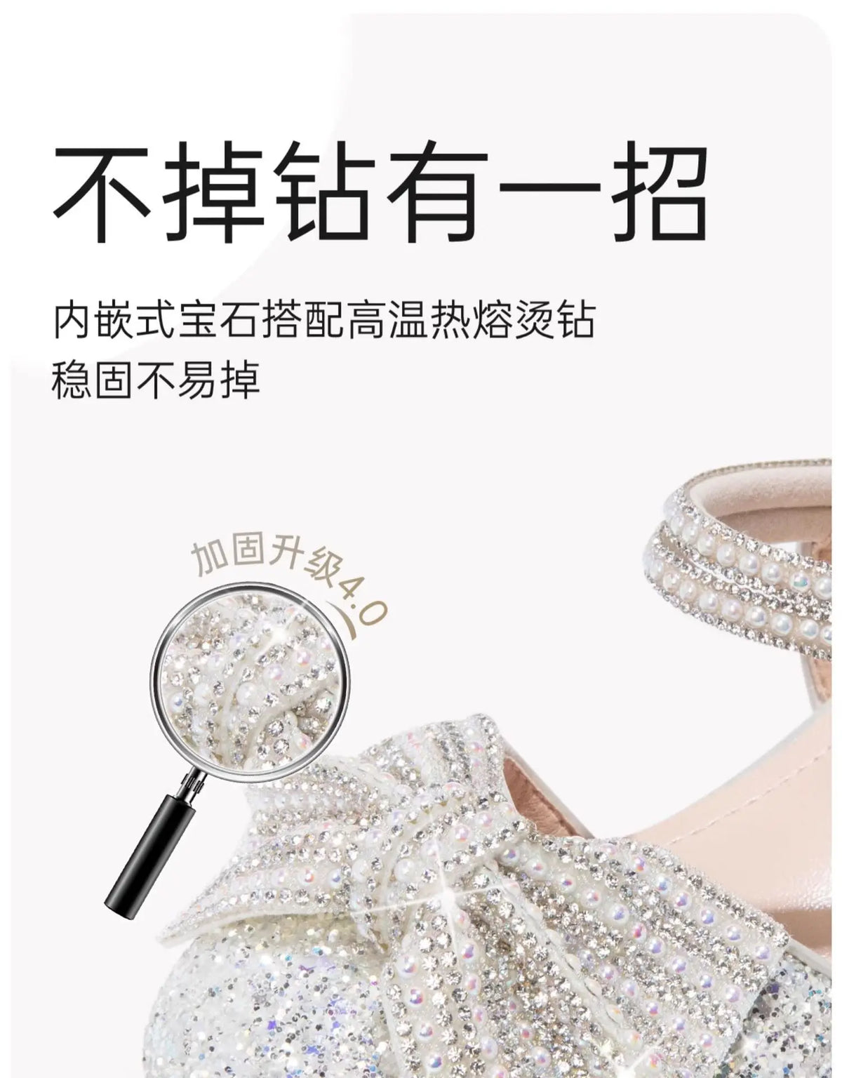 Brand Princess Shoe 2025 Summer New Sandals for Girls Kid Crystal Shoe Women Heels Gift Party Dresses for Girl Women's Sandals