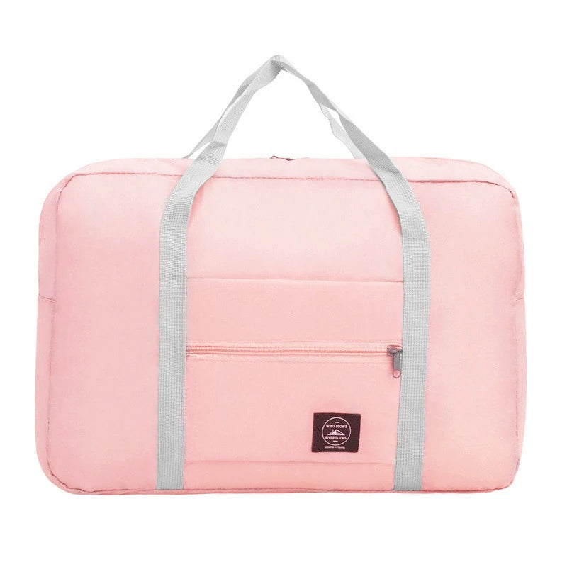 Travel Handbag, Luggage Bag, Travel Storage Bag, Large Capacity Single Shoulder Airplane Bag, Women's Waterproof Folding Bag