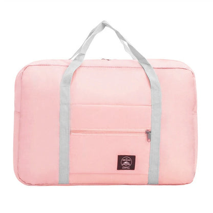 Travel Handbag, Luggage Bag, Travel Storage Bag, Large Capacity Single Shoulder Airplane Bag, Women's Waterproof Folding Bag