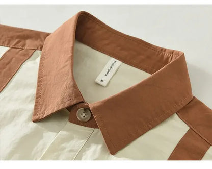 Short-sleeved Men's Versatile Casual and Fashionable Loose and Handsome Shirt(AVailable)