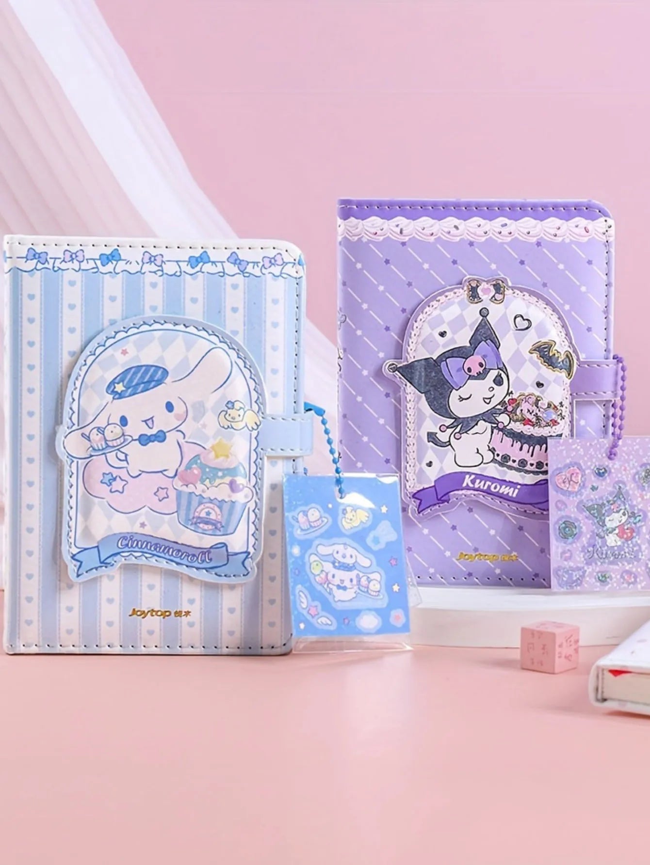 1pc Cute A6 Notebook With Magnetic Closure - Kuromi, My Melody & Cinnamoroll  Paper Journal For Teens & Adults Stationery Gift