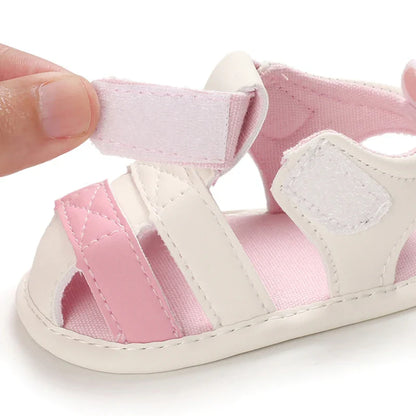Baby Shoes For Boys and Girls  Summer With Perforated Sandals and Non Slip Soft Soles For Learning To Walk