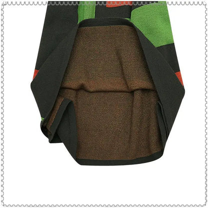 Western Style Sweater Dress Lazy Style Loose Fitting Women's Clothing Fashionable Knitted Mid Skirt for Women