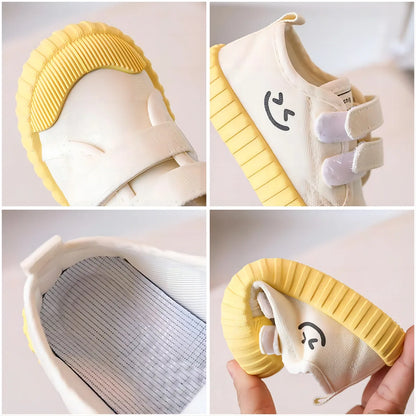 Children's Casual Shoes Boys Girls Baby Sneakers Breathable Soft Non-slip Comfortable Boys Girls Toddler Canvas Shoes Kids Shoes